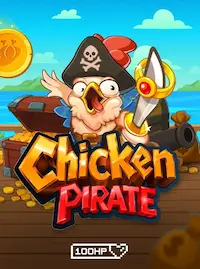 Chicken Pirate crash game at BAJE200 COM